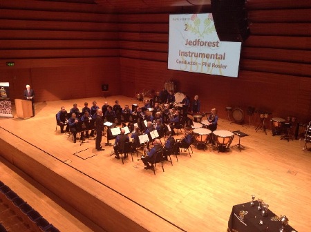 JIB on stage in ythe Perth Concert Hall